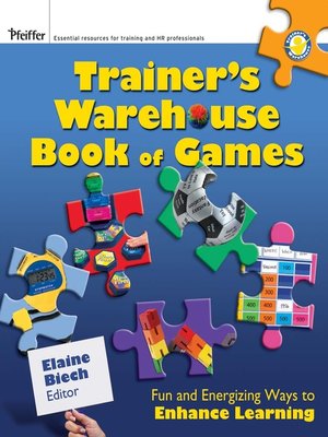 cover image of The Trainer's Warehouse Book of Games